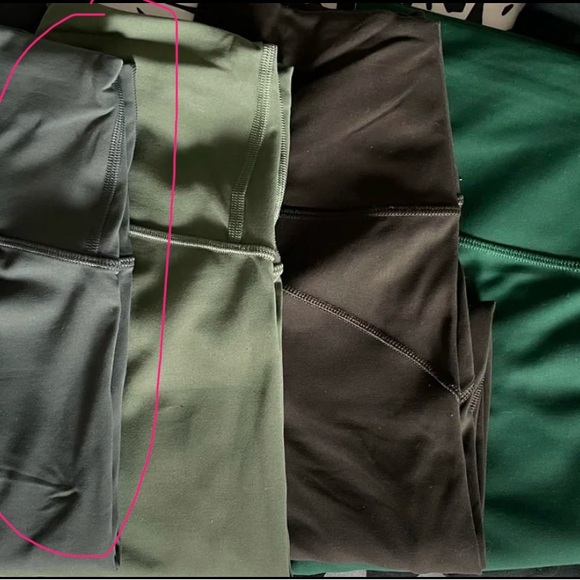 lululemon athletica Green Wide Leg Pants - Picture 7 of 8